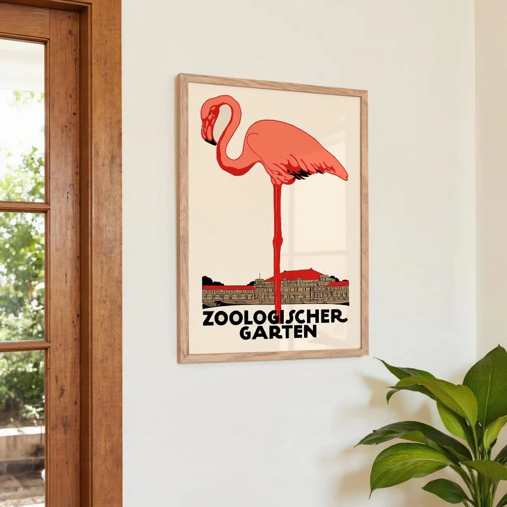 Flamingo Zoologischer Garten by Julius Klinger - Image 4