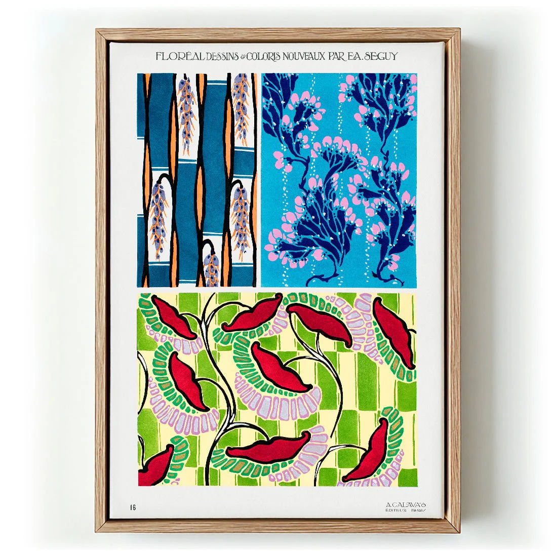Floréal Dessins Coloris Nouveau Nr 16 by E.A. Séguy
