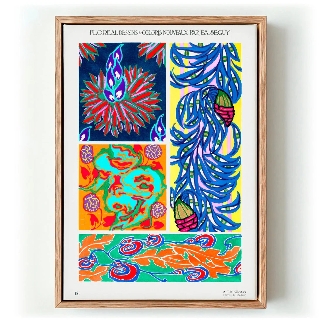 Floréal Dessins Coloris Nouveau Nr 18 by E.A. Séguy