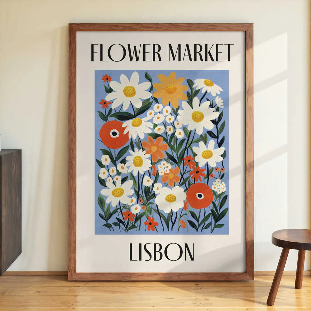 Flower Market Lisbon Portugal by Dirkie Nell - Image 3