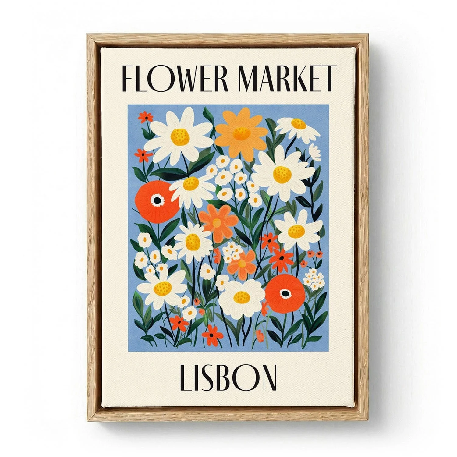 Flower Market Lisbon Portugal by Dirkie Nell