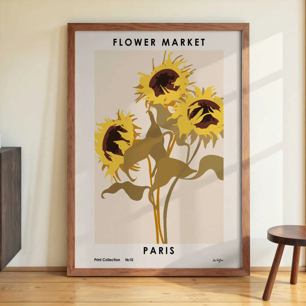 Flower Market. Paris by NKTN - Image 3