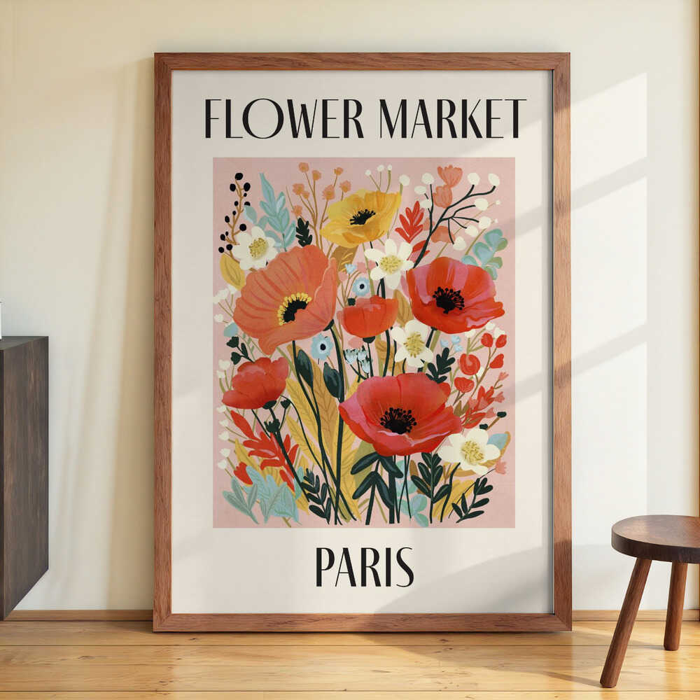 Flower Market Paris France by Dirkie Nell - Image 3