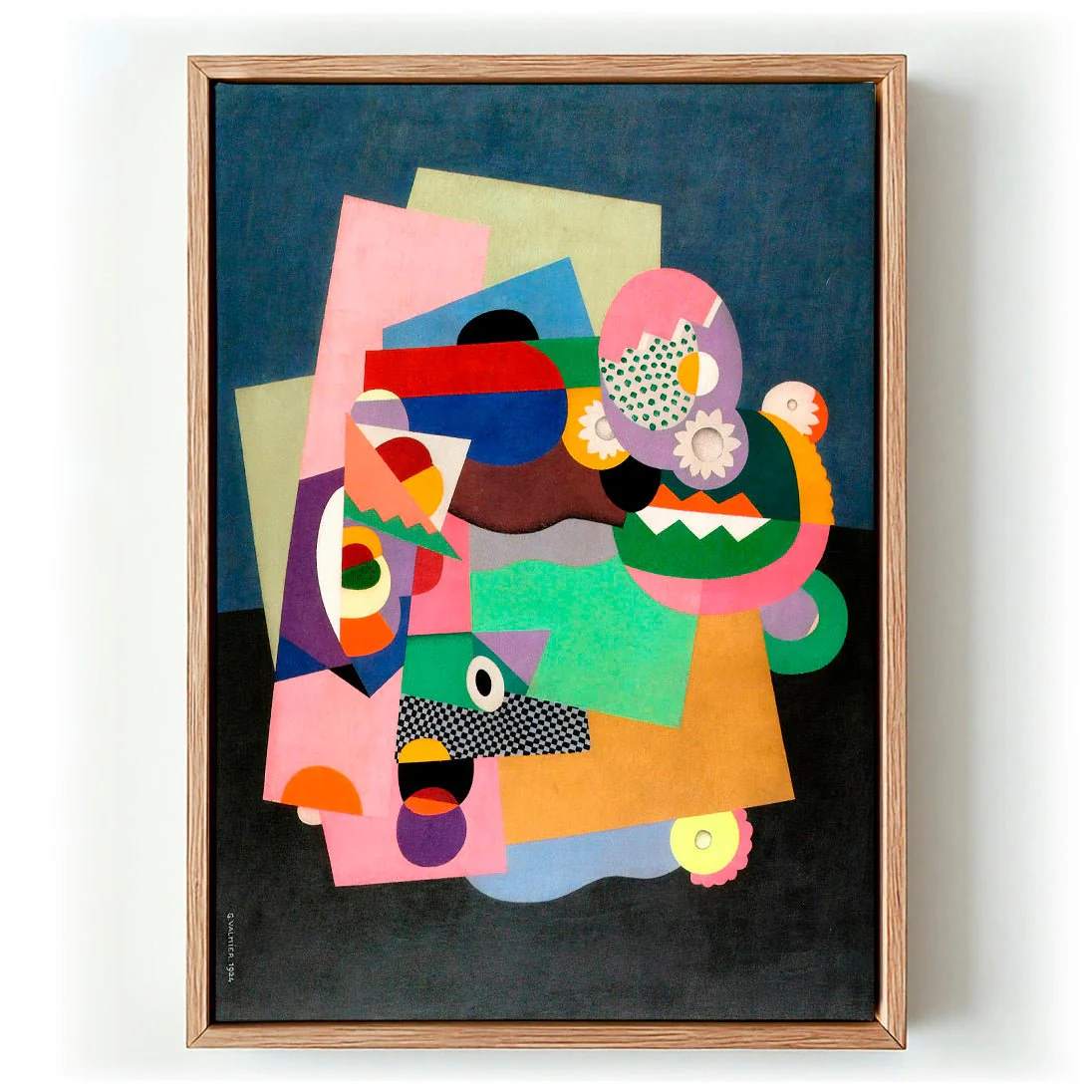 Flowers and fruit (1924) by Georges Valmier