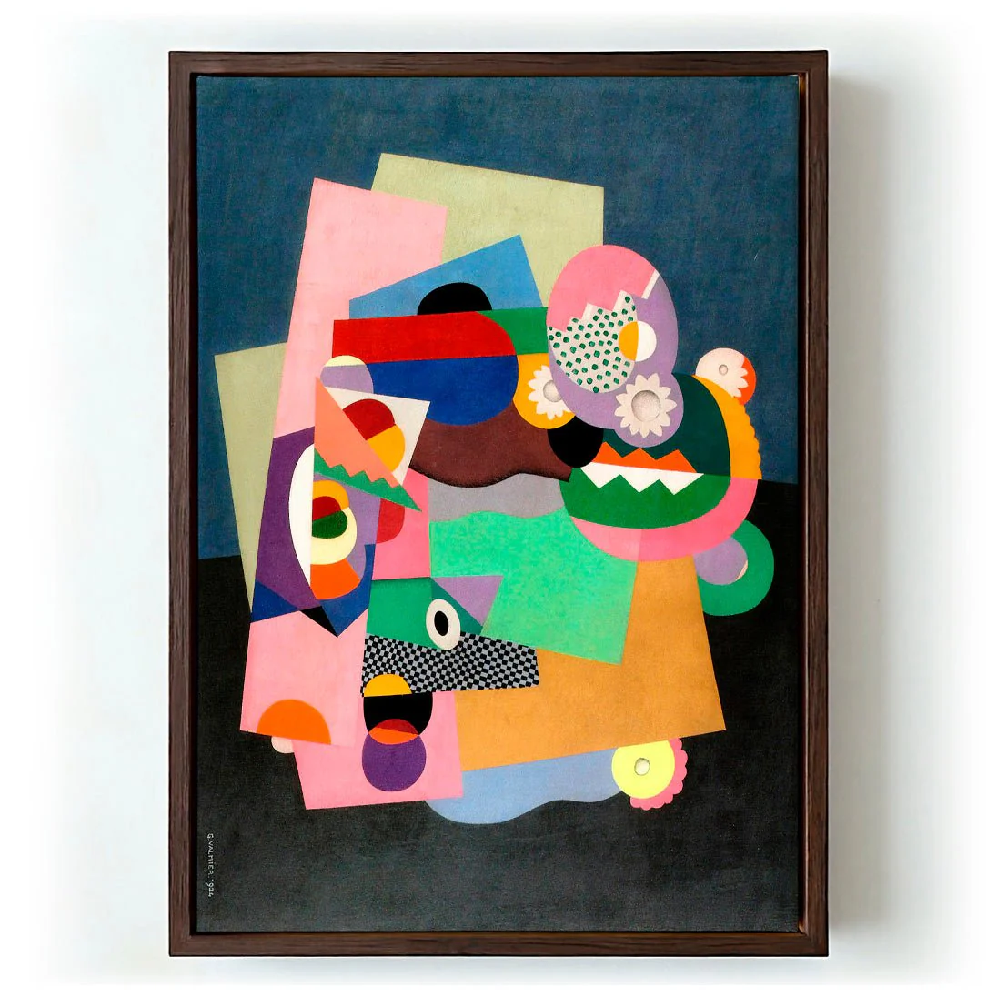 Flowers and fruit (1924) by Georges Valmier - Image 6