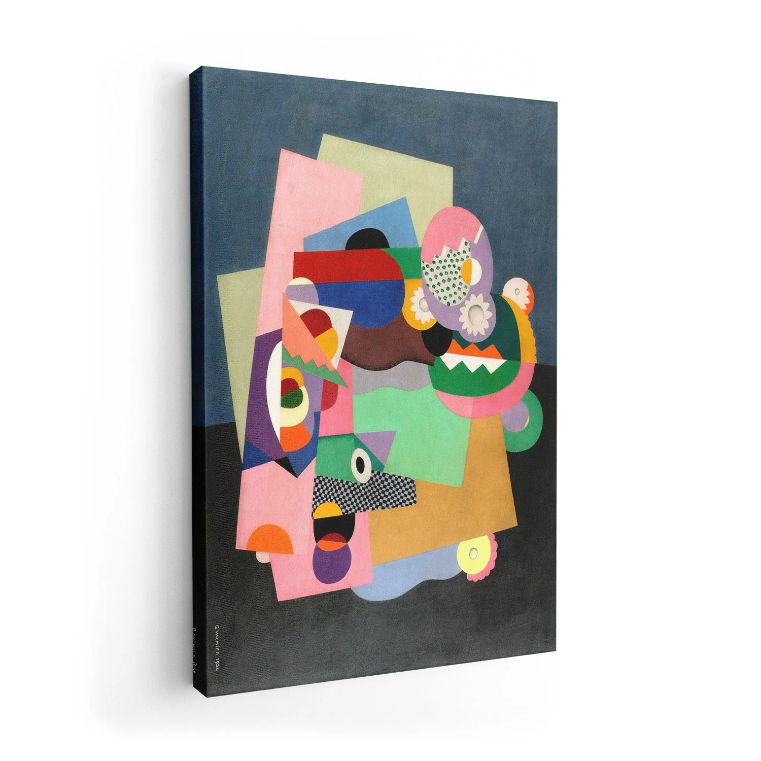 Flowers and fruit (1924) by Georges Valmier - Image 7