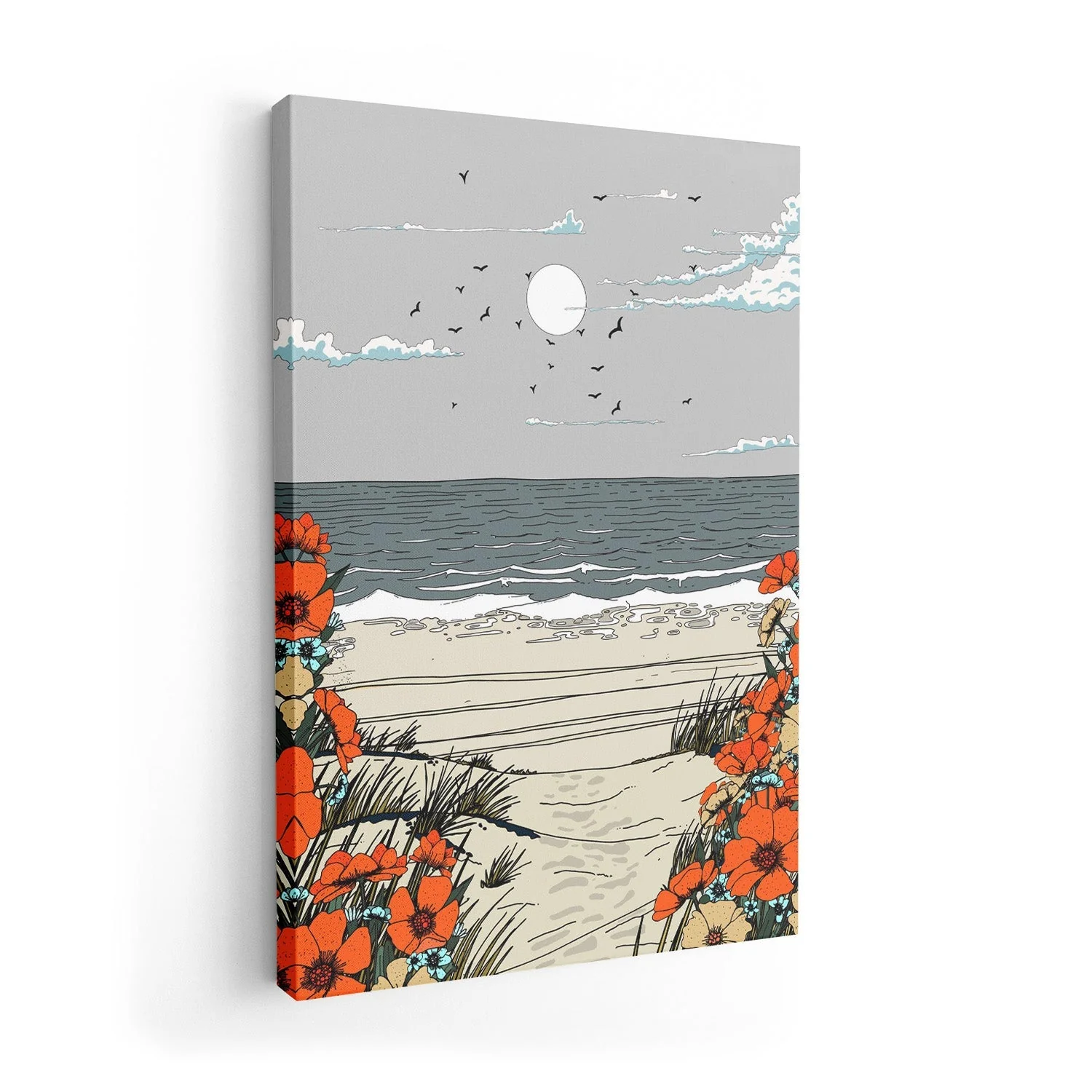 Flowers At The Beach by Nicholas - Image 7