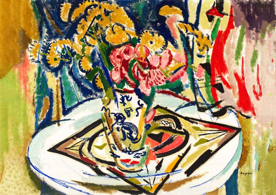 Flowers by Henry Lyman - Image 8