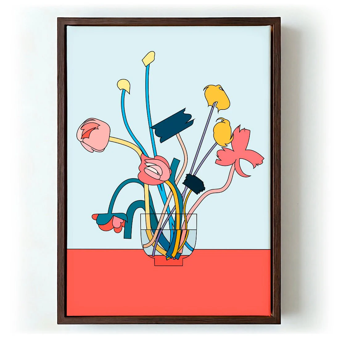 Flowers in a glass vase by NKTN - Image 6