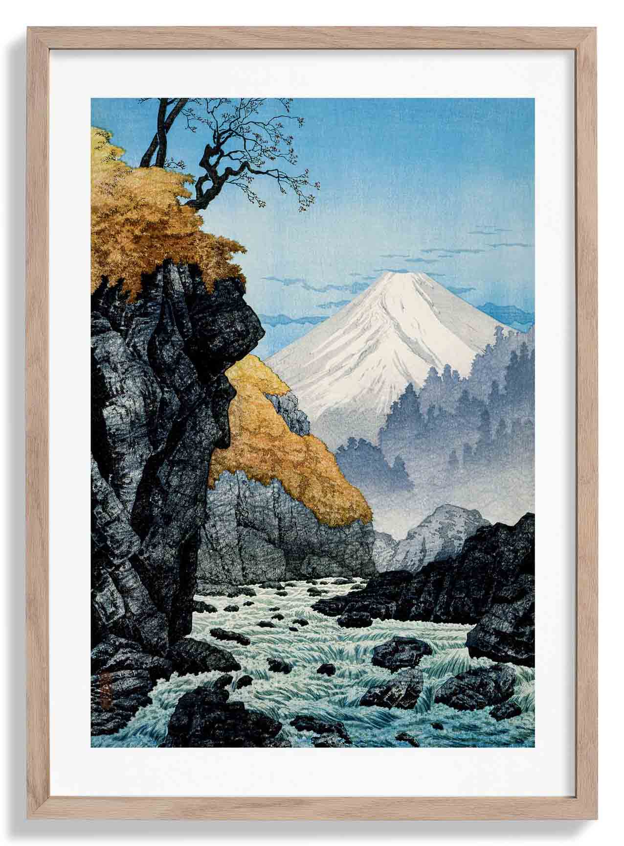 Mount Ashitaka by Takahashi Shōtei