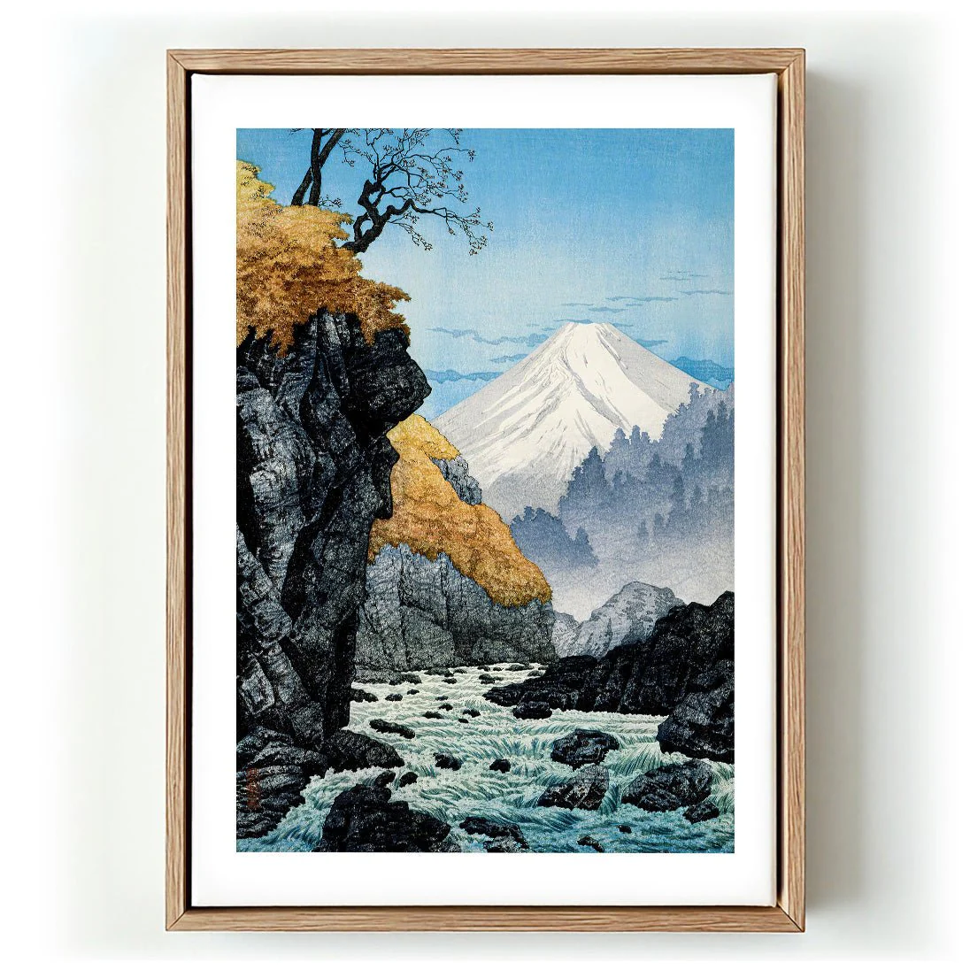 Mount Ashitaka by Takahashi Shōtei