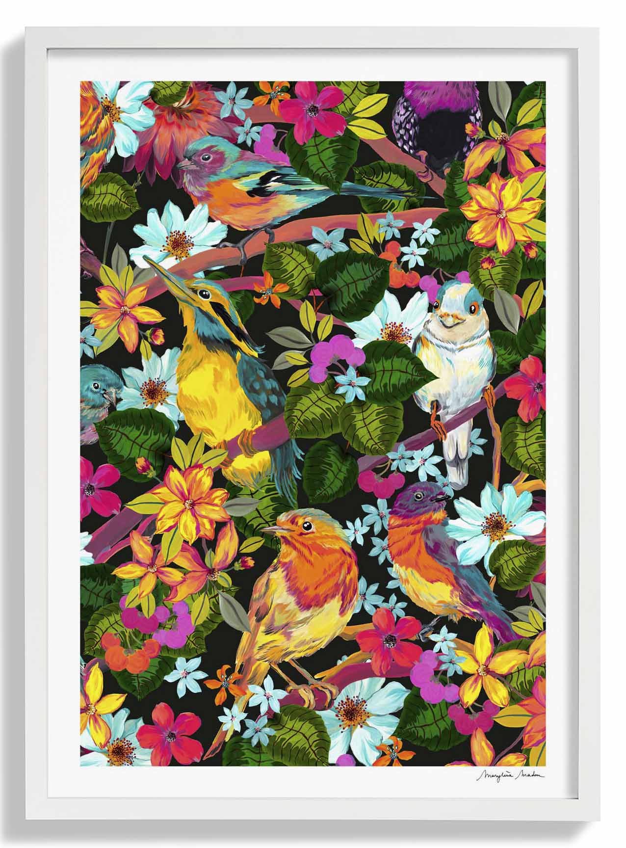 Forest Birds VERTICAL by MARYLENE MADOU - Image 5