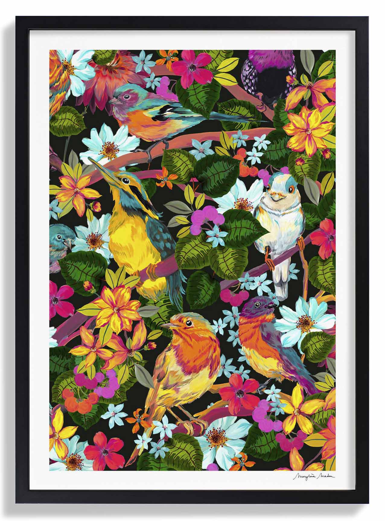 Forest Birds VERTICAL by MARYLENE MADOU - Image 6