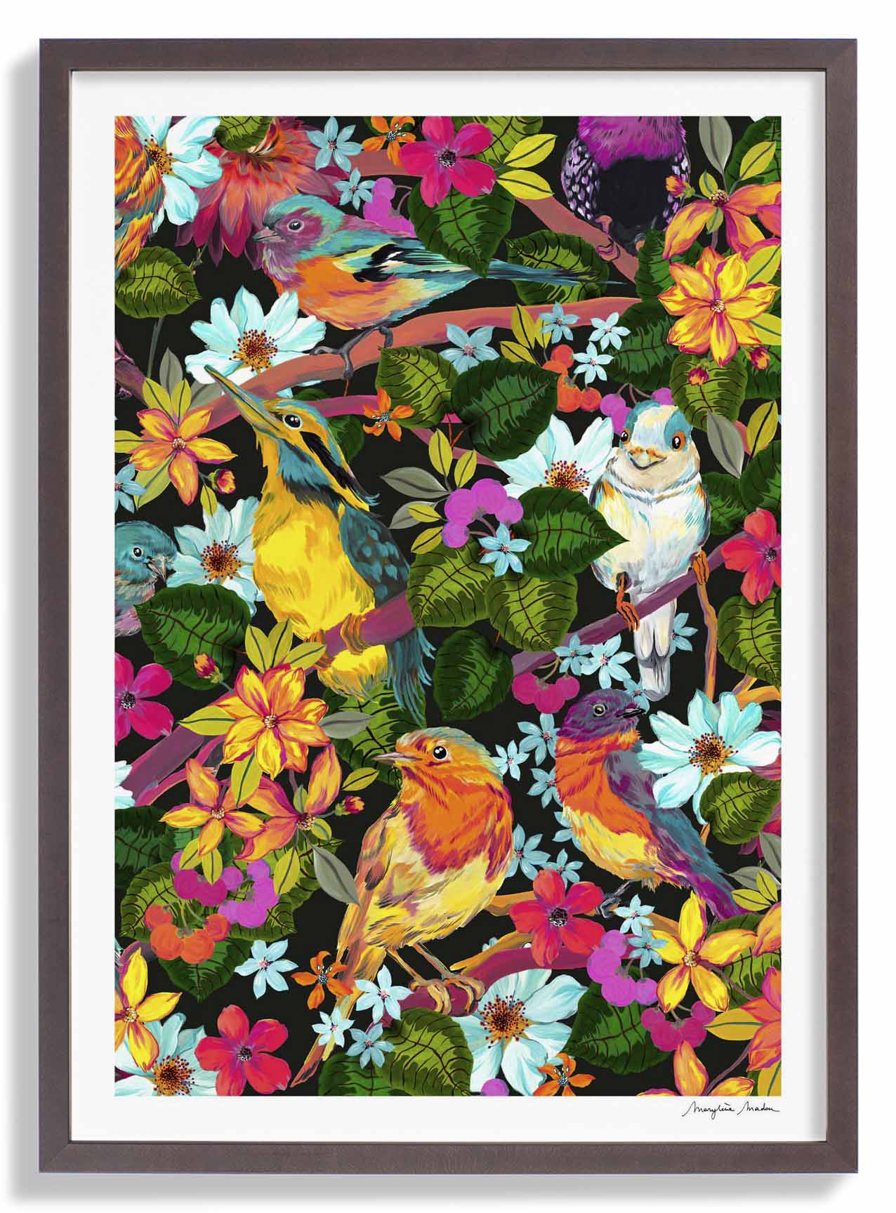 Forest Birds VERTICAL by MARYLENE MADOU - Image 7