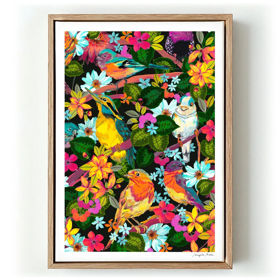 Forest Birds VERTICAL by MARYLENE MADOU