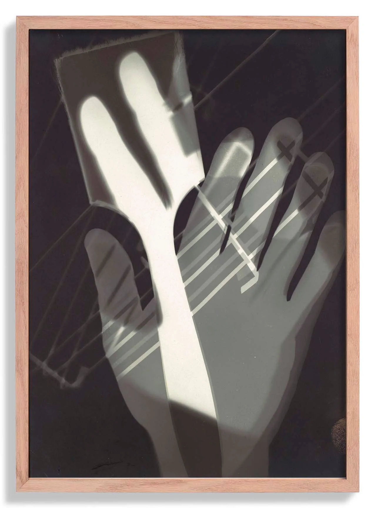 Fotogramm by László Moholy-Nagy