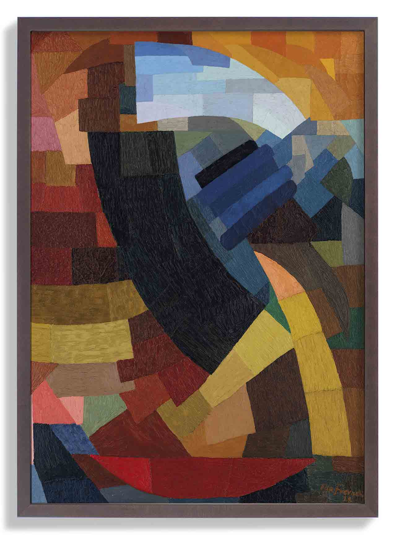 Fragments de figure à l’ensemble des plans by Otto Freundlich - Image 5