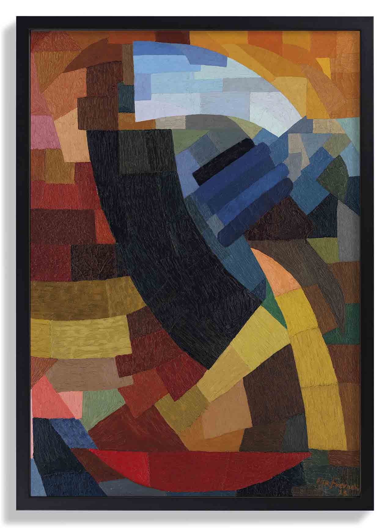 Fragments de figure à l’ensemble des plans by Otto Freundlich - Image 6