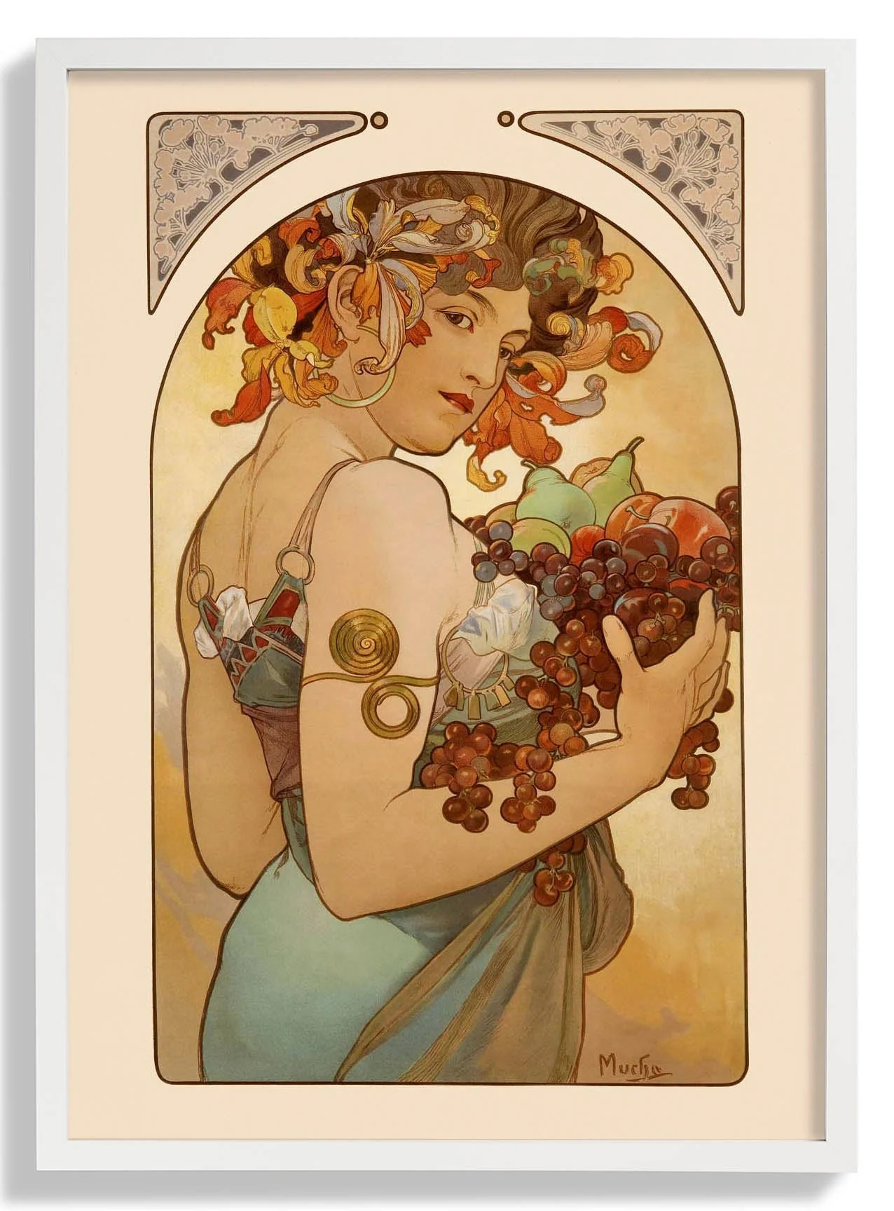 Fruit by Alphonse Mucha - Image 5