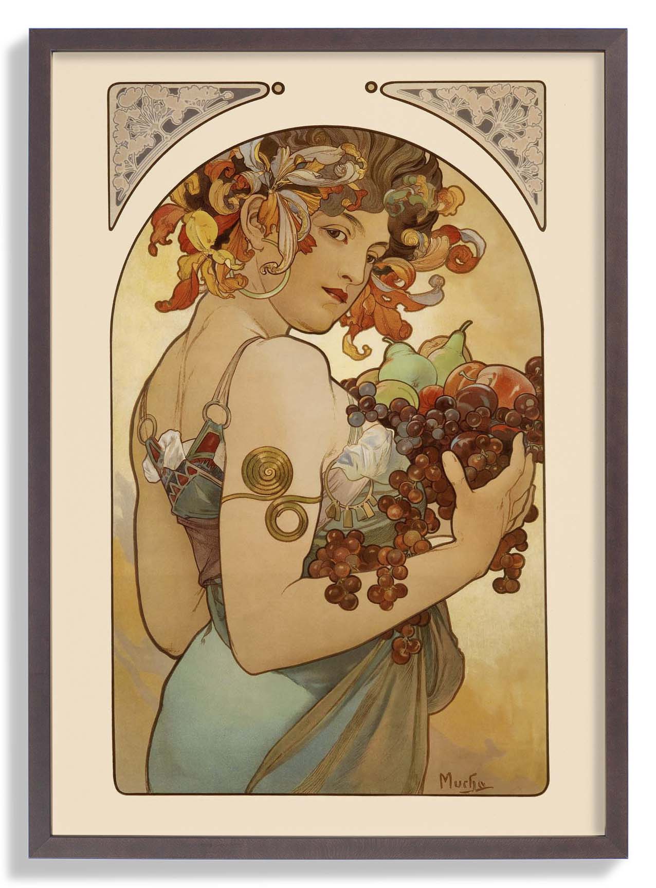 Fruit by Alphonse Mucha - Image 7