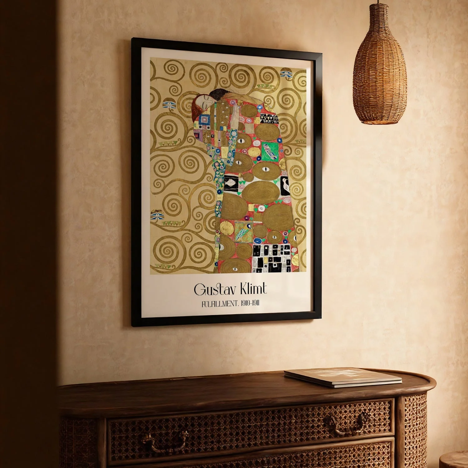 Fulfillment by Gustav Klimt - Image 3