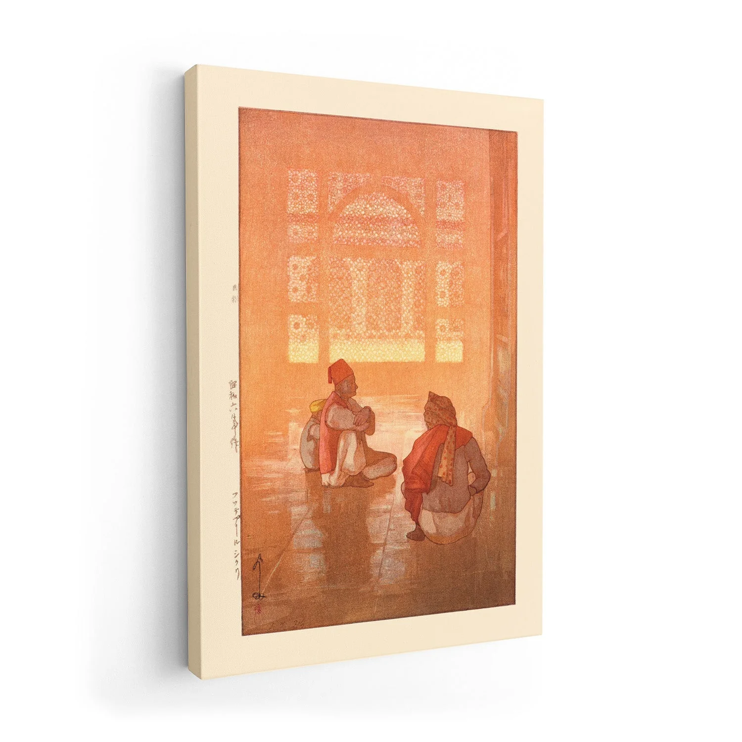 Fuwatepuuru Shikuri A Window in Fatehpur-Sikri 1931 by Hiroshi Yoshida - Image 7