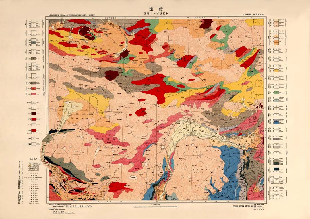 Geological of Asia — Mongolia - Image 8