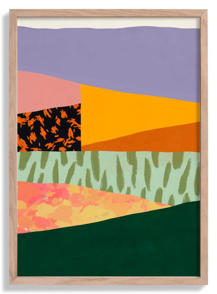 Geometric Patterns with Organic Forms by Little Dean