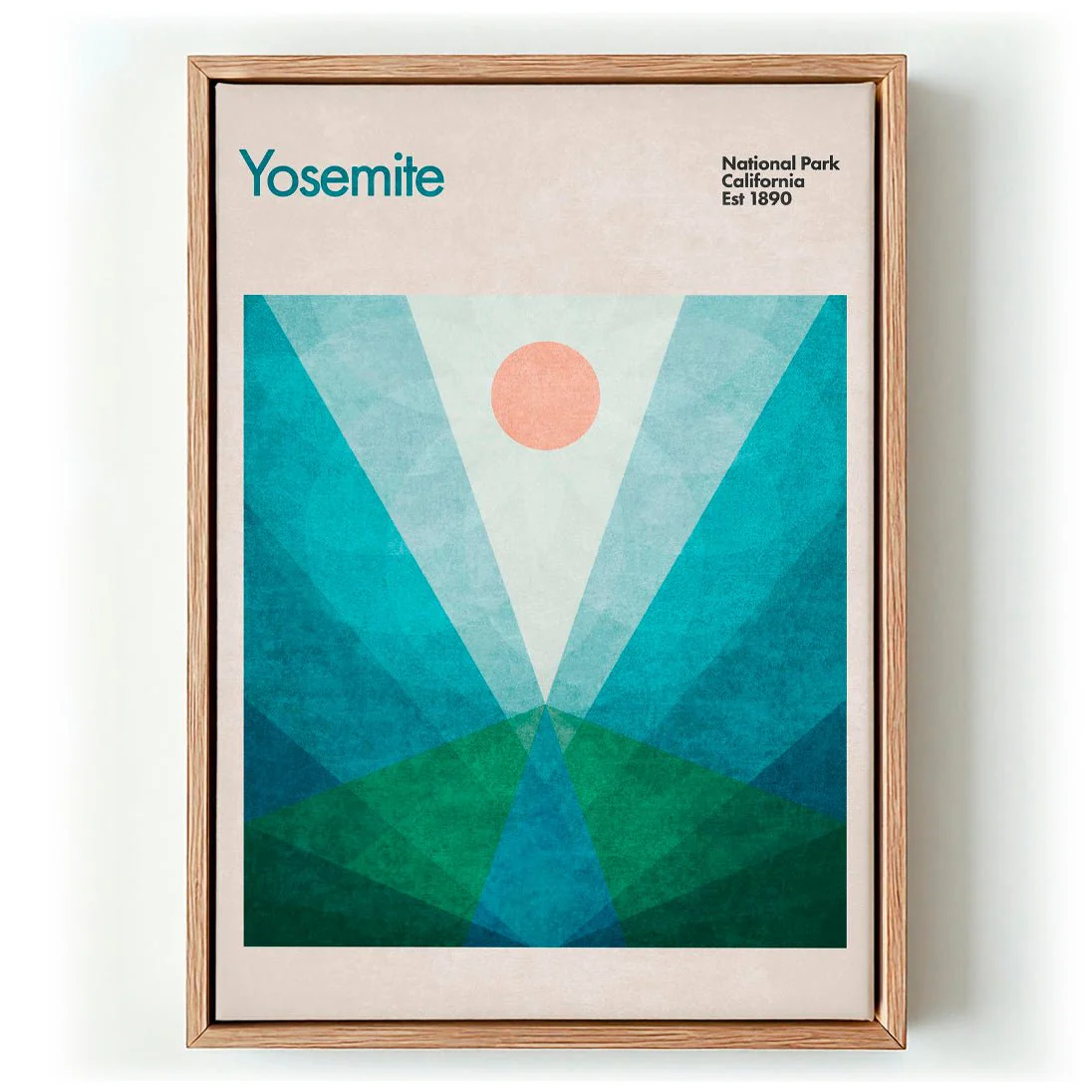 Geometric Sunrise by Emel Tunaboylu