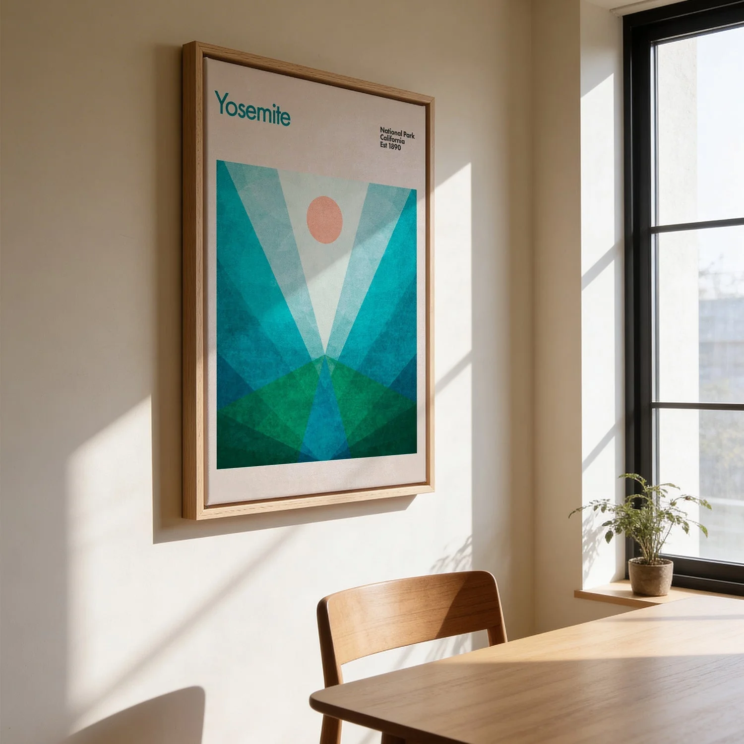 Geometric Sunrise by Emel Tunaboylu - Image 3