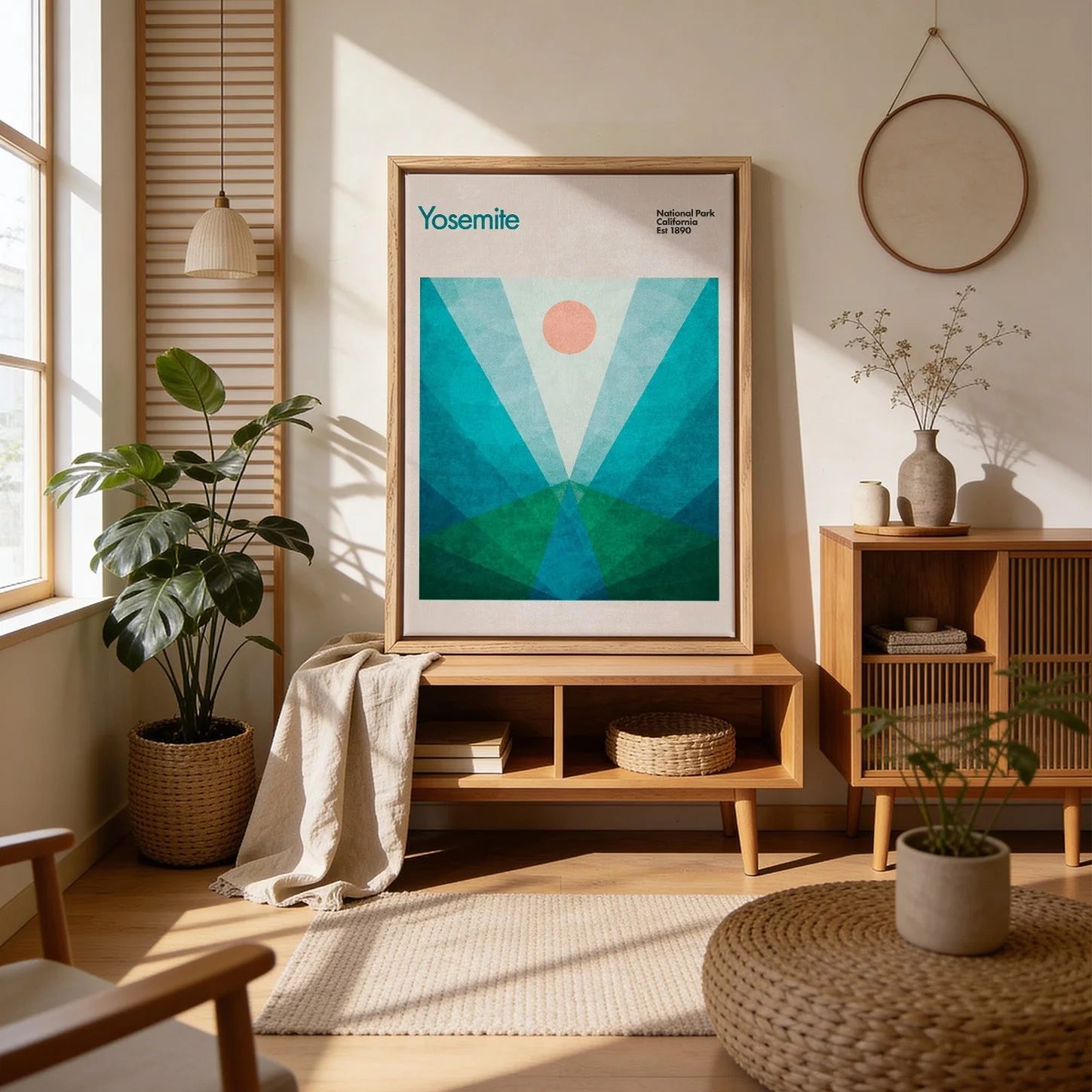 Geometric Sunrise by Emel Tunaboylu - Image 4