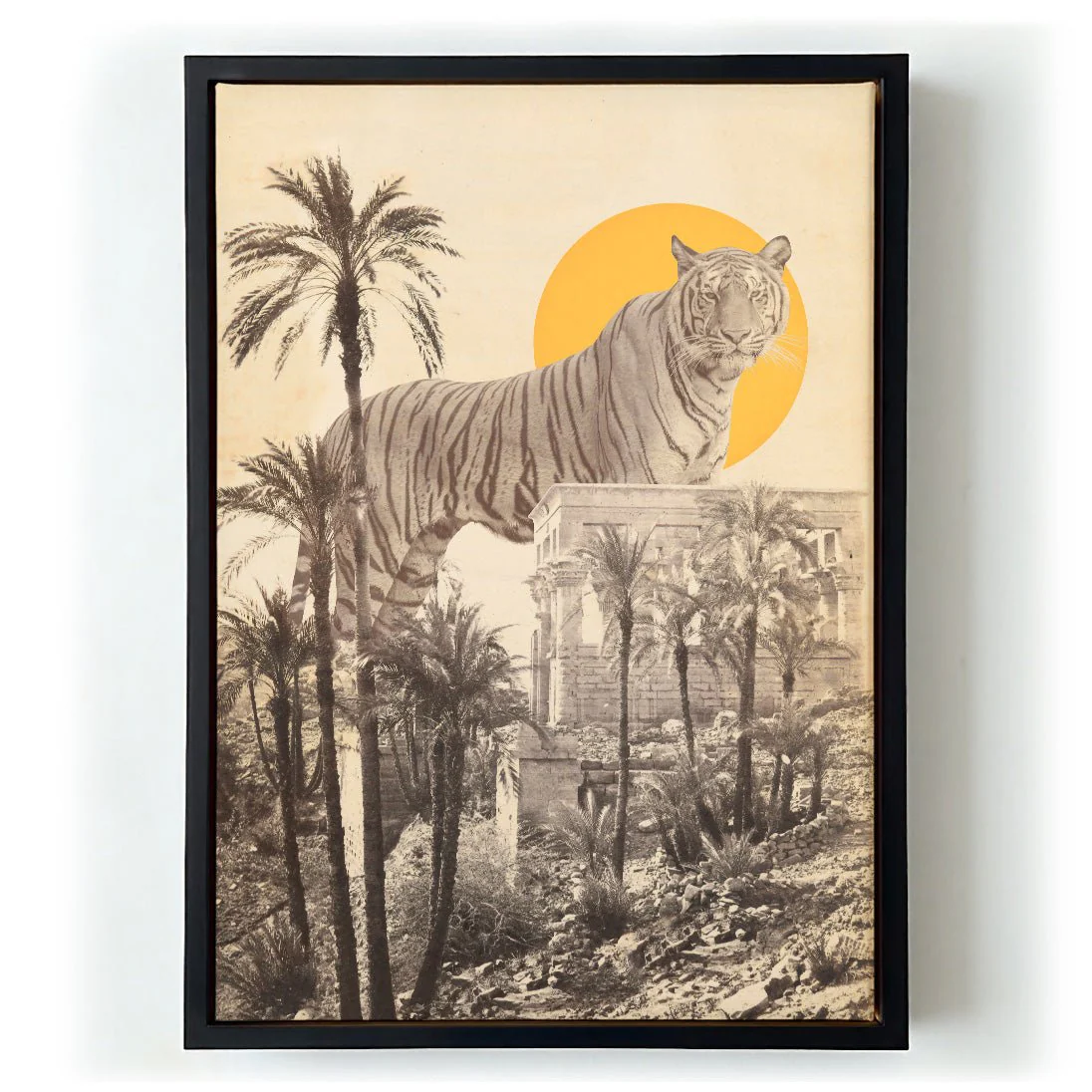 Giant Tiger in Ruins by Florent Bodart - Image 6