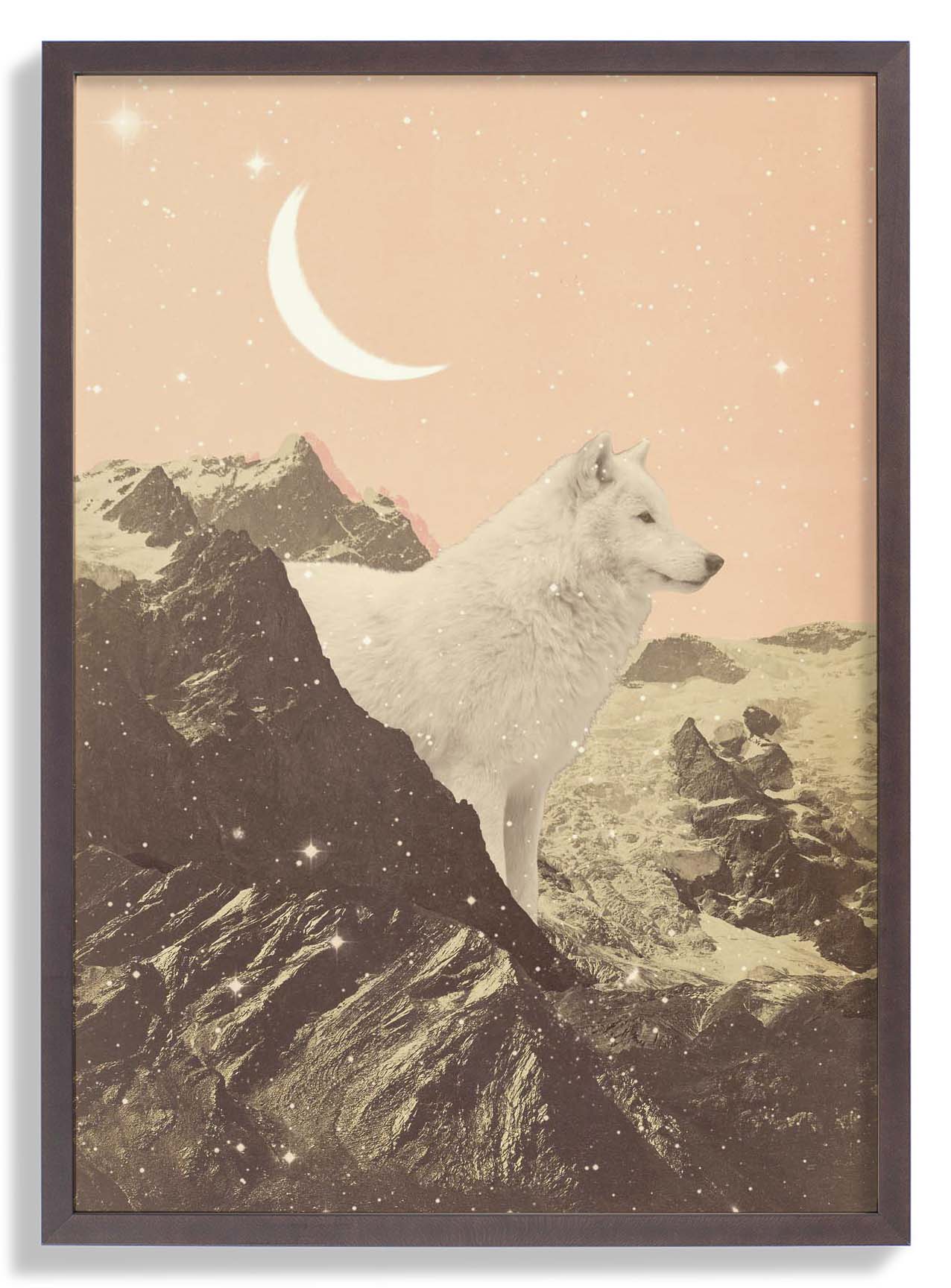Giant White Wolf in Mountain by Florent Bodart - Image 7