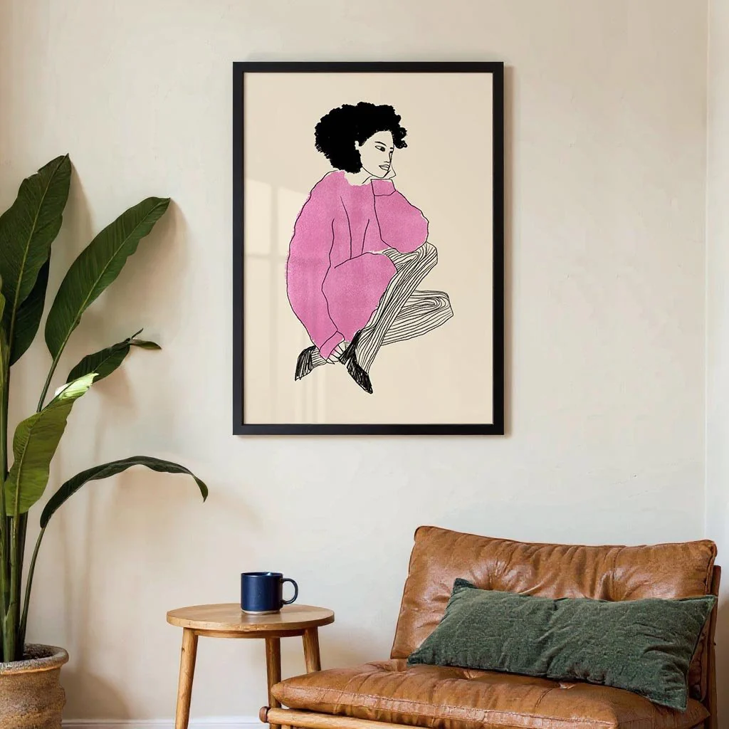Girl Chill Pink Pullover - Image 3