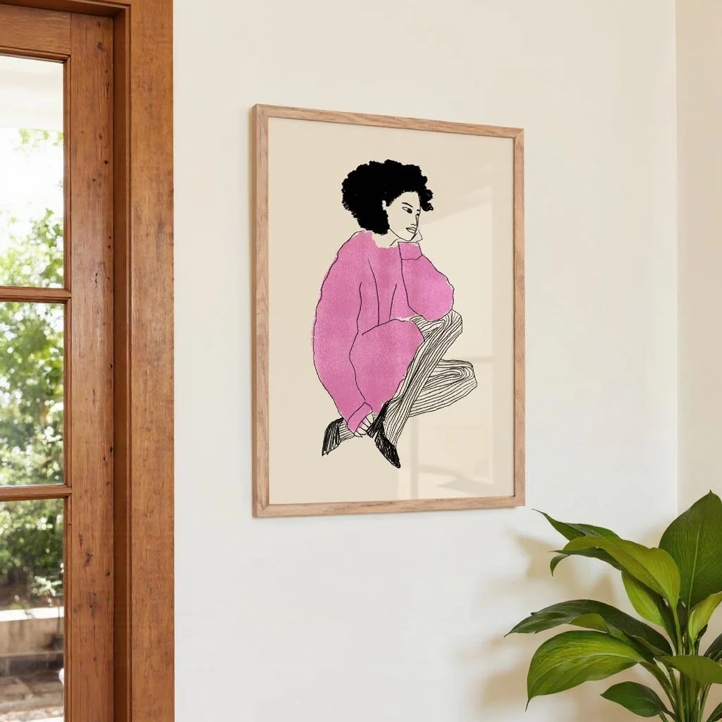 Girl Chill Pink Pullover - Image 4