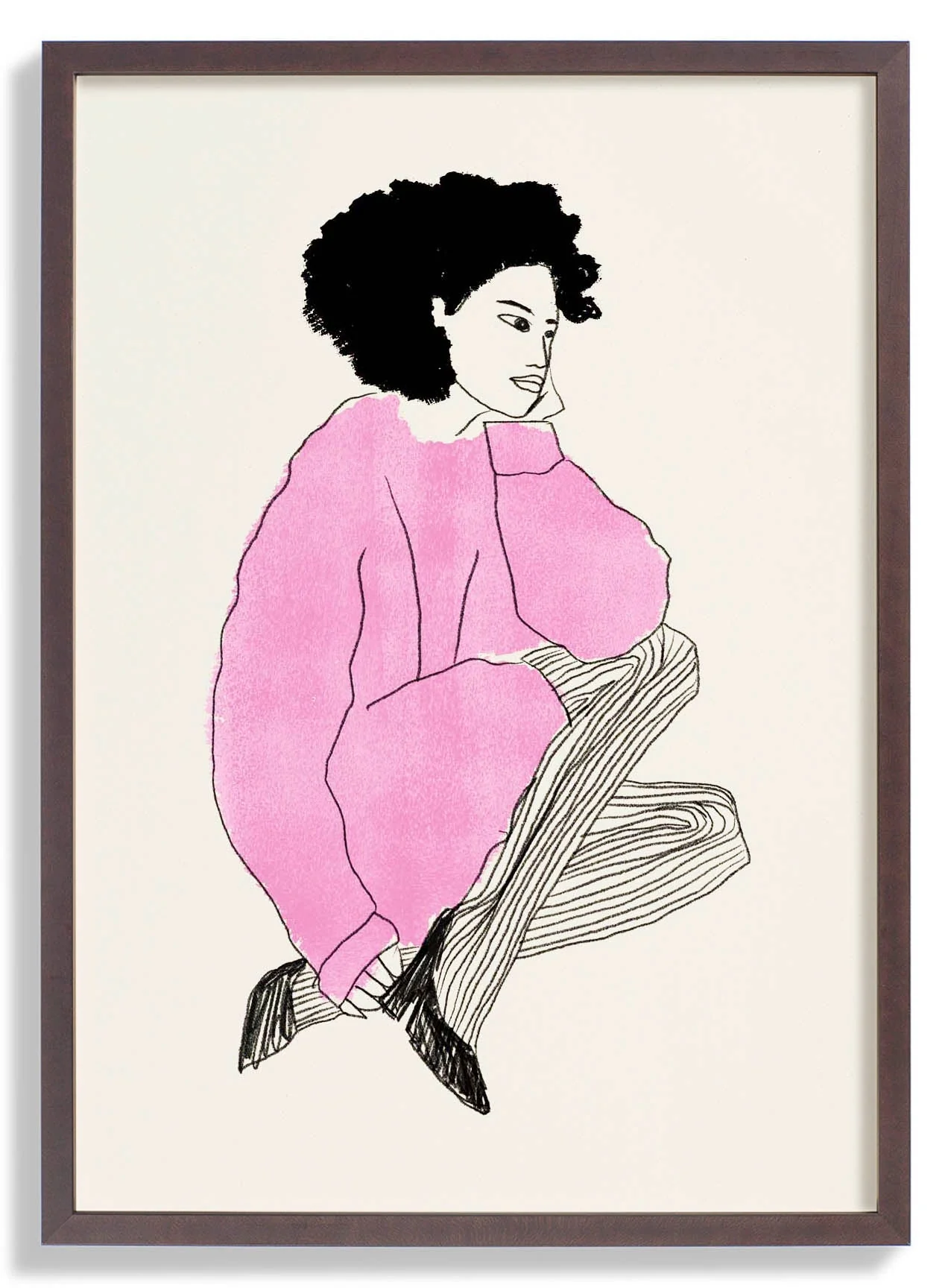 Girl Chill Pink Pullover - Image 7