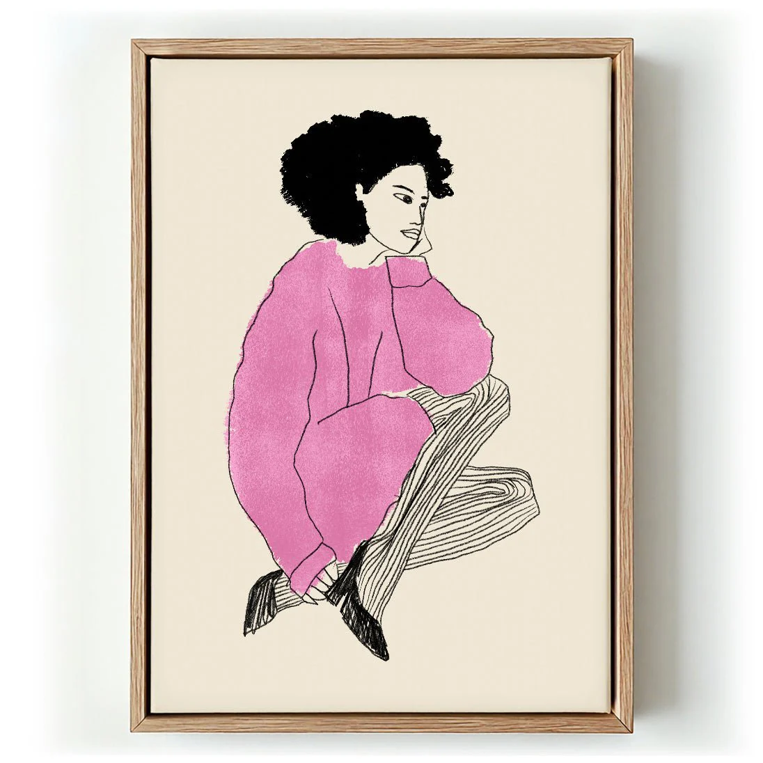 Girl Chill Pink Pullover