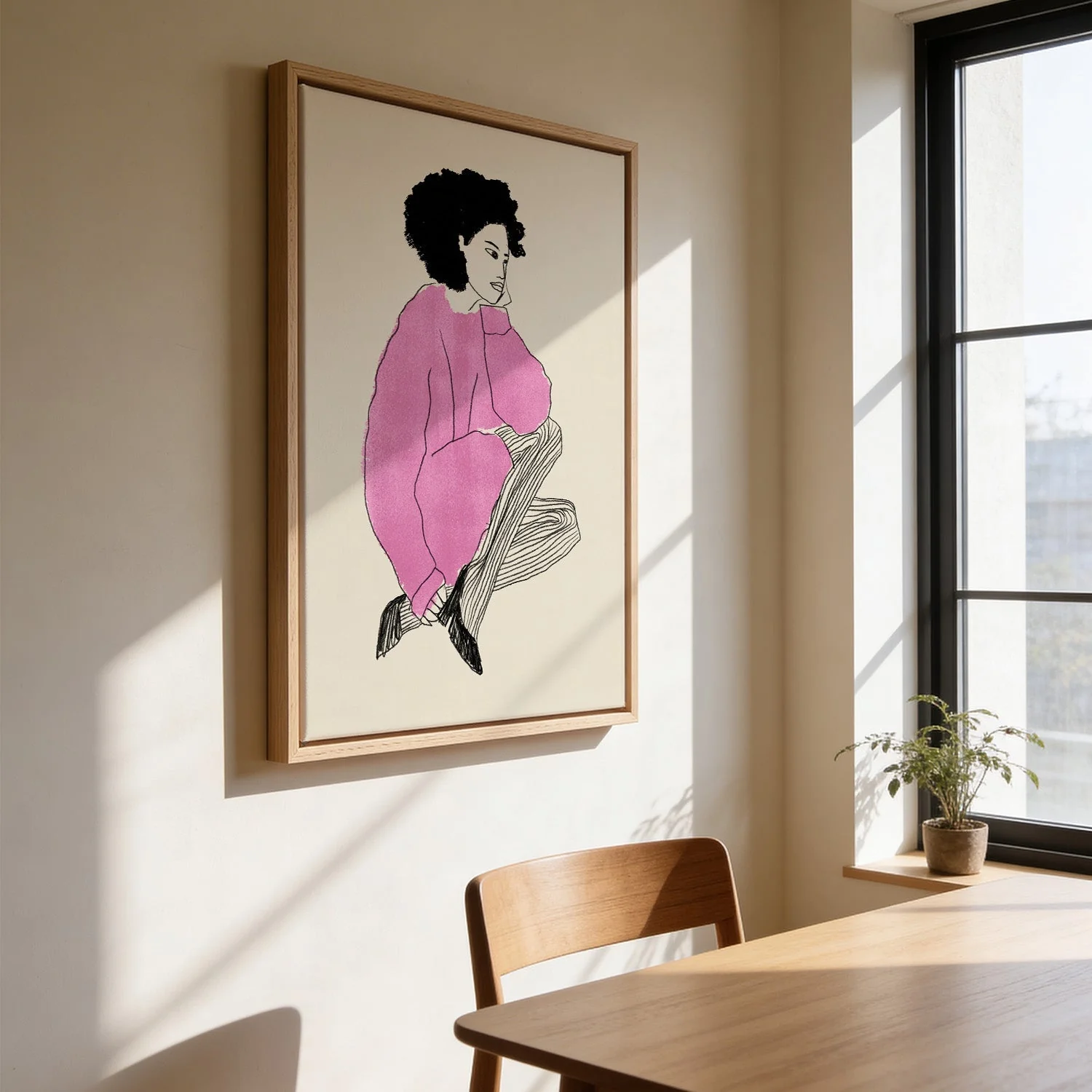 Girl Chill Pink Pullover - Image 3