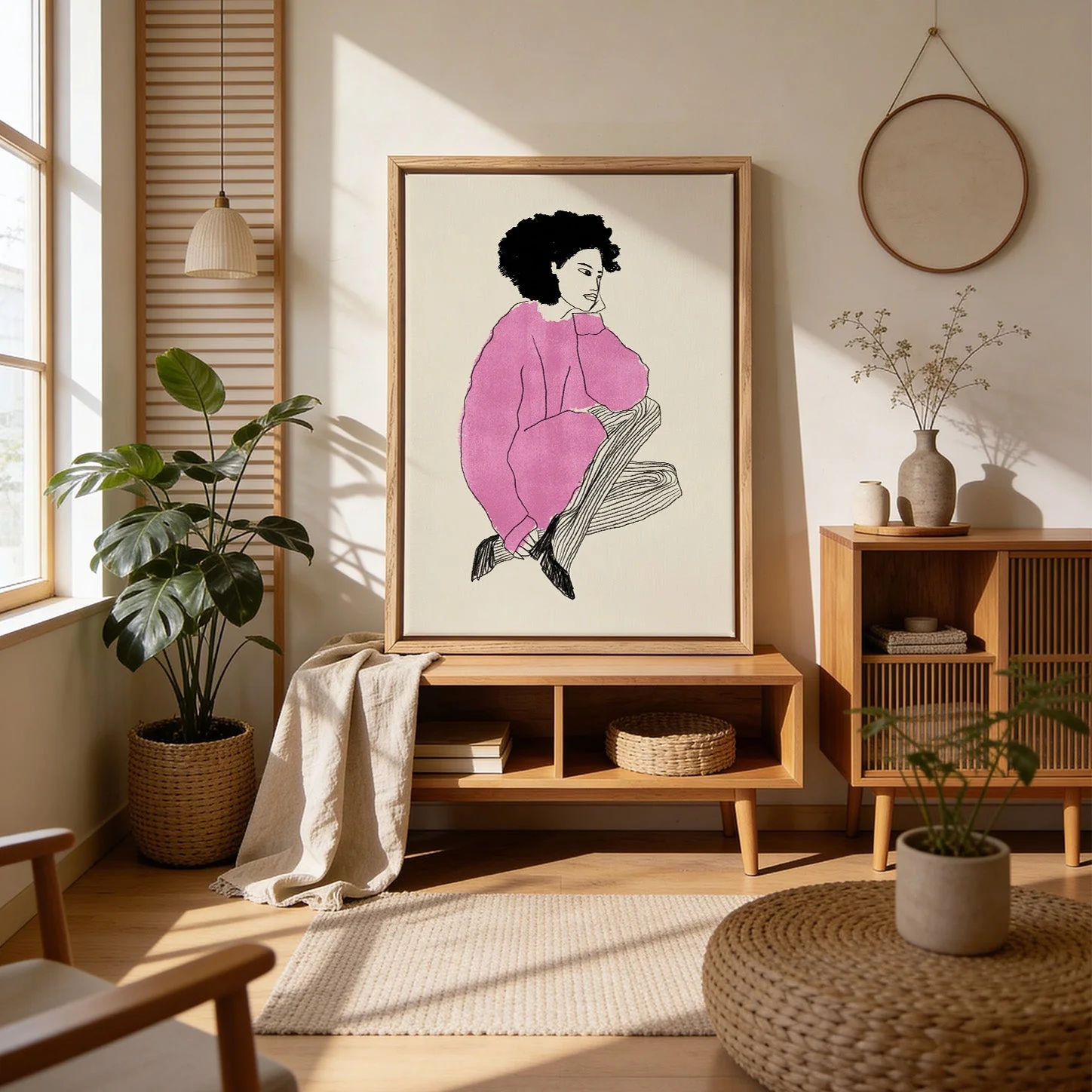 Girl Chill Pink Pullover - Image 4