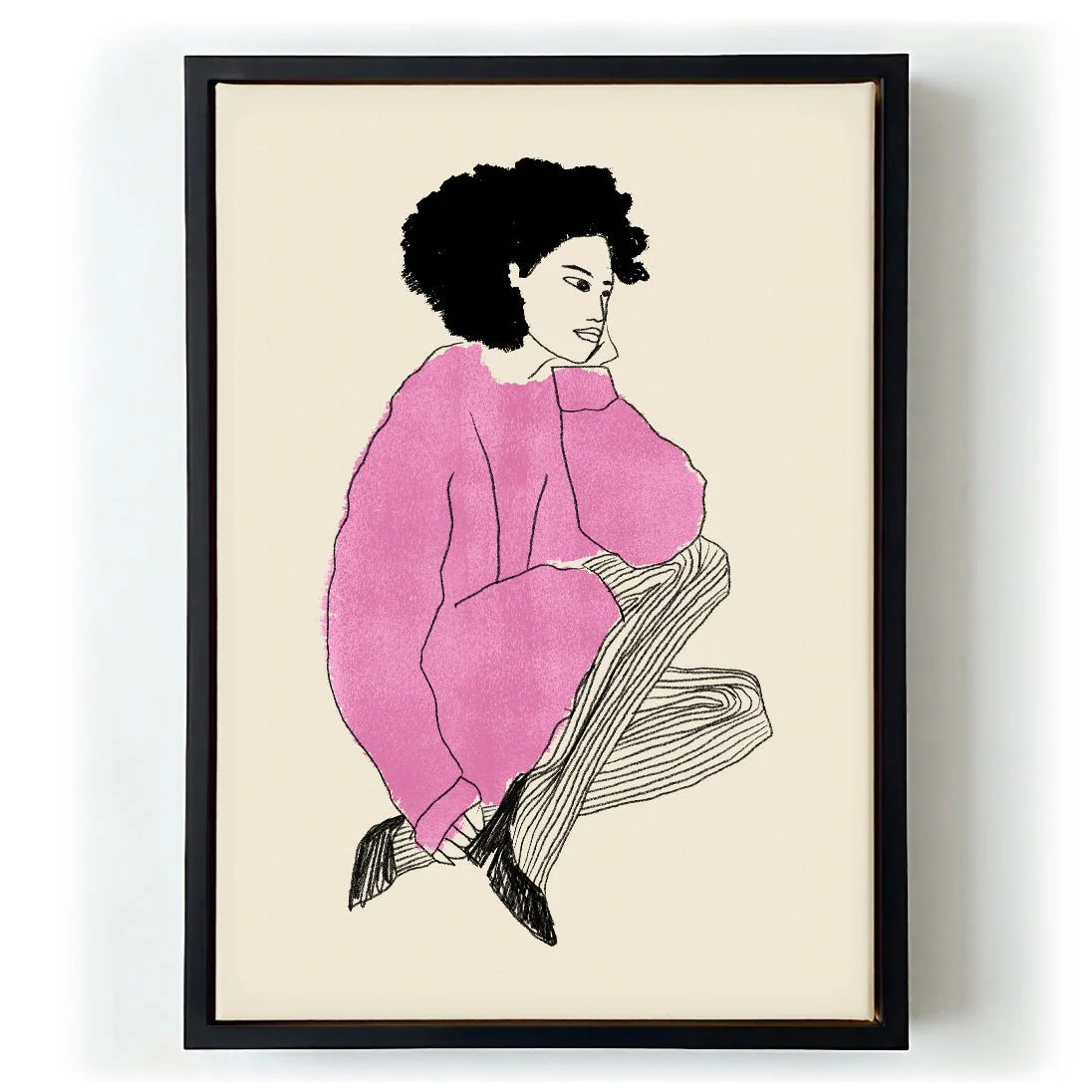 Girl Chill Pink Pullover - Image 6
