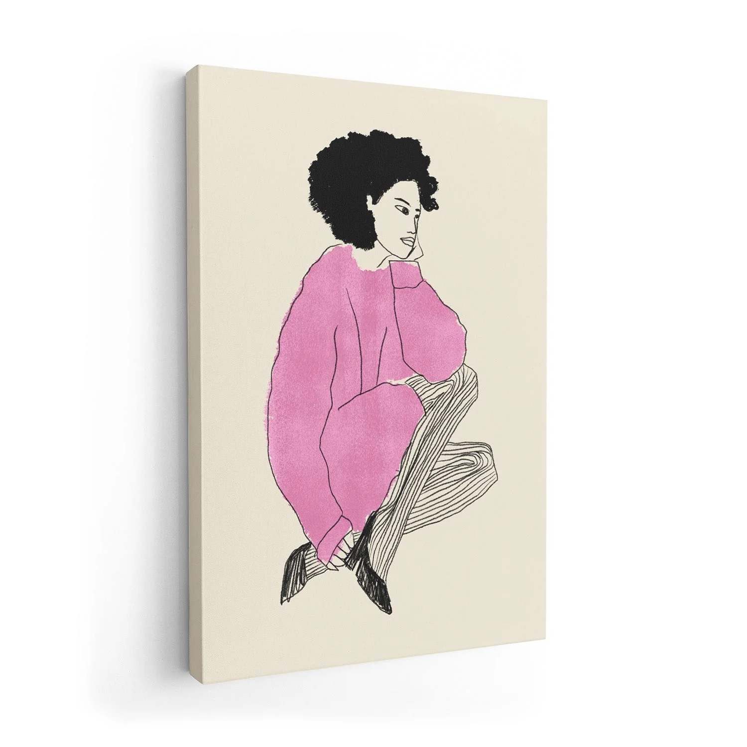 Girl Chill Pink Pullover - Image 7