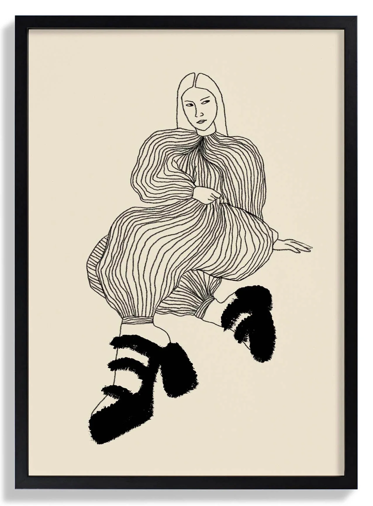 Girl Chill Stripe Dress - Image 6