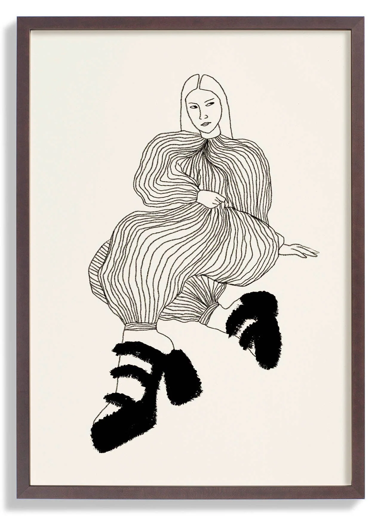 Girl Chill Stripe Dress - Image 7