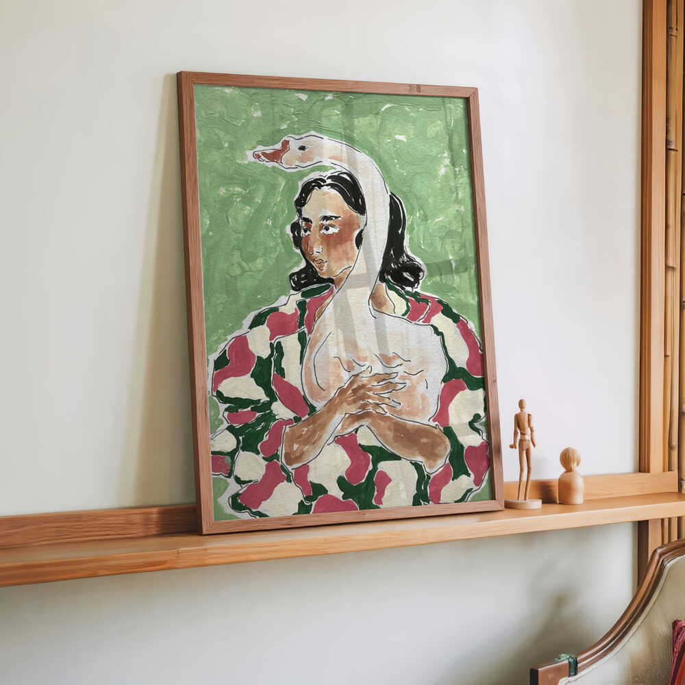 Girl With Duck by Rushati Chowdhury - Image 2