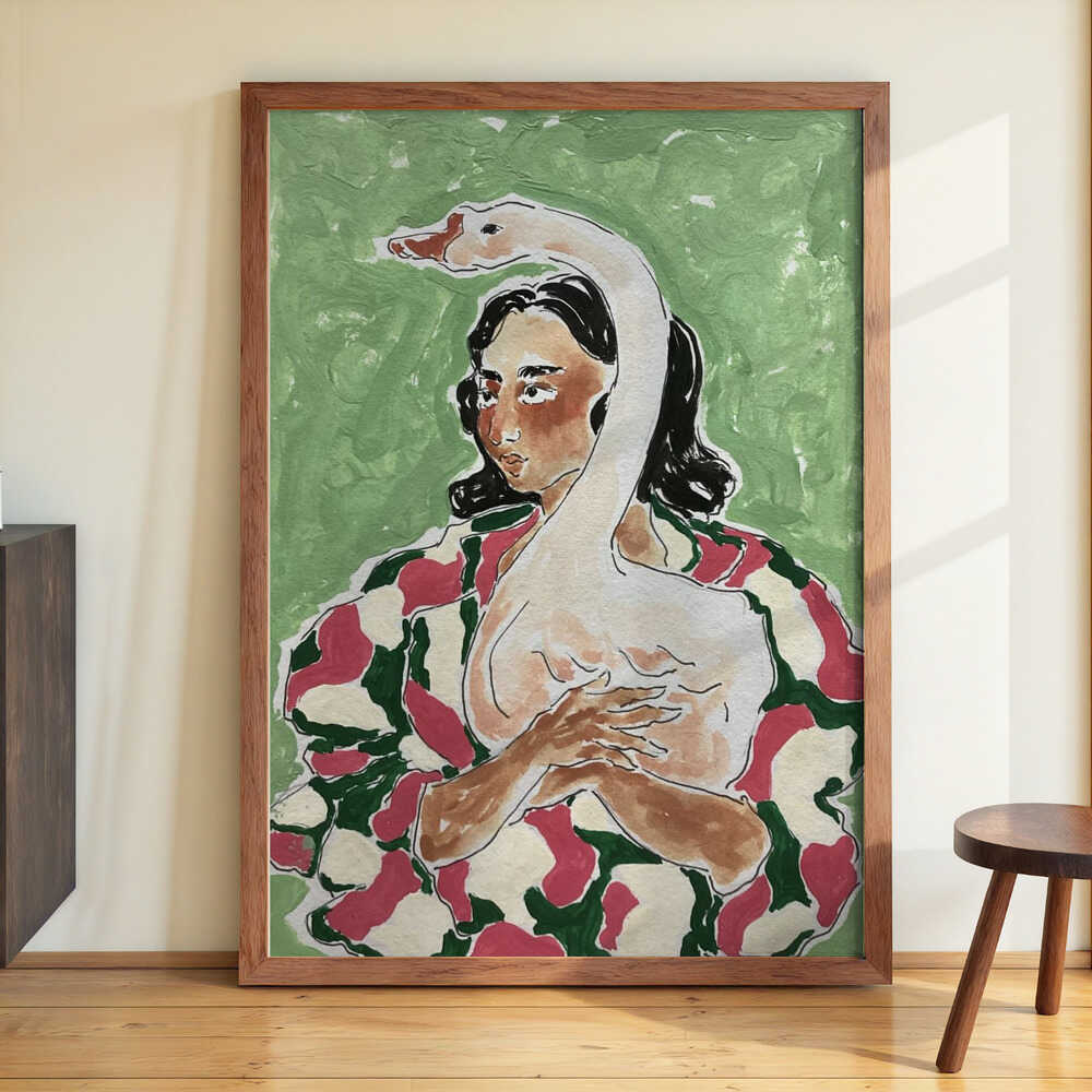 Girl With Duck by Rushati Chowdhury - Image 3