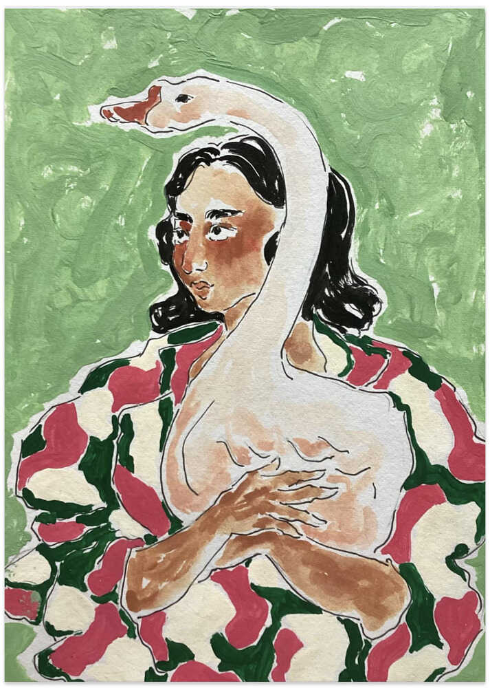 Girl With Duck by Rushati Chowdhury - Image 8