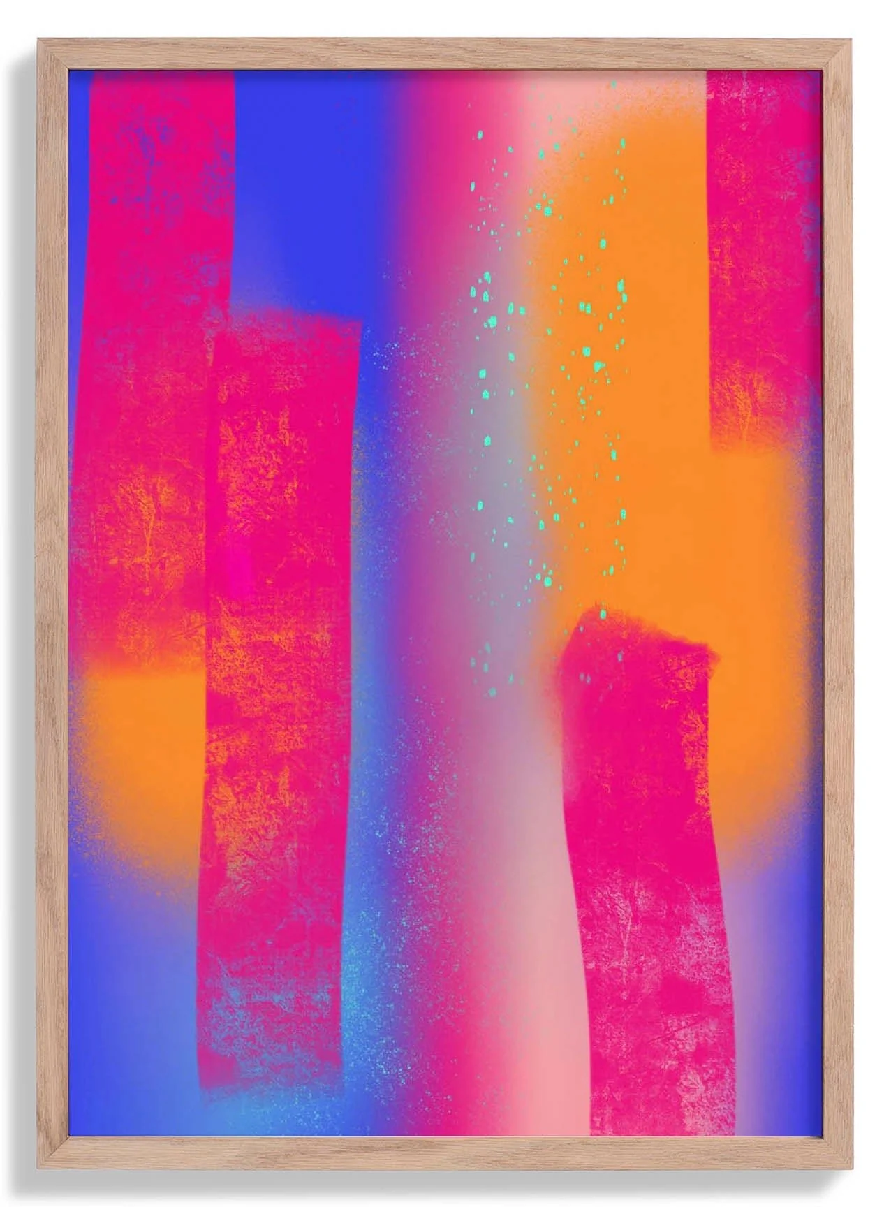 Glow Abstract Art Print