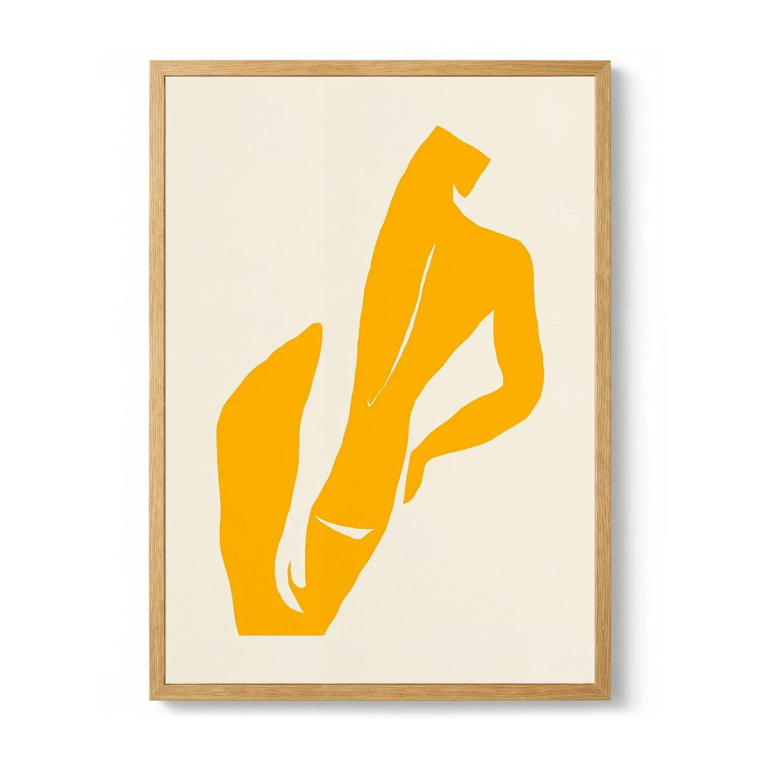 Golden Nude Figure by Little Dean