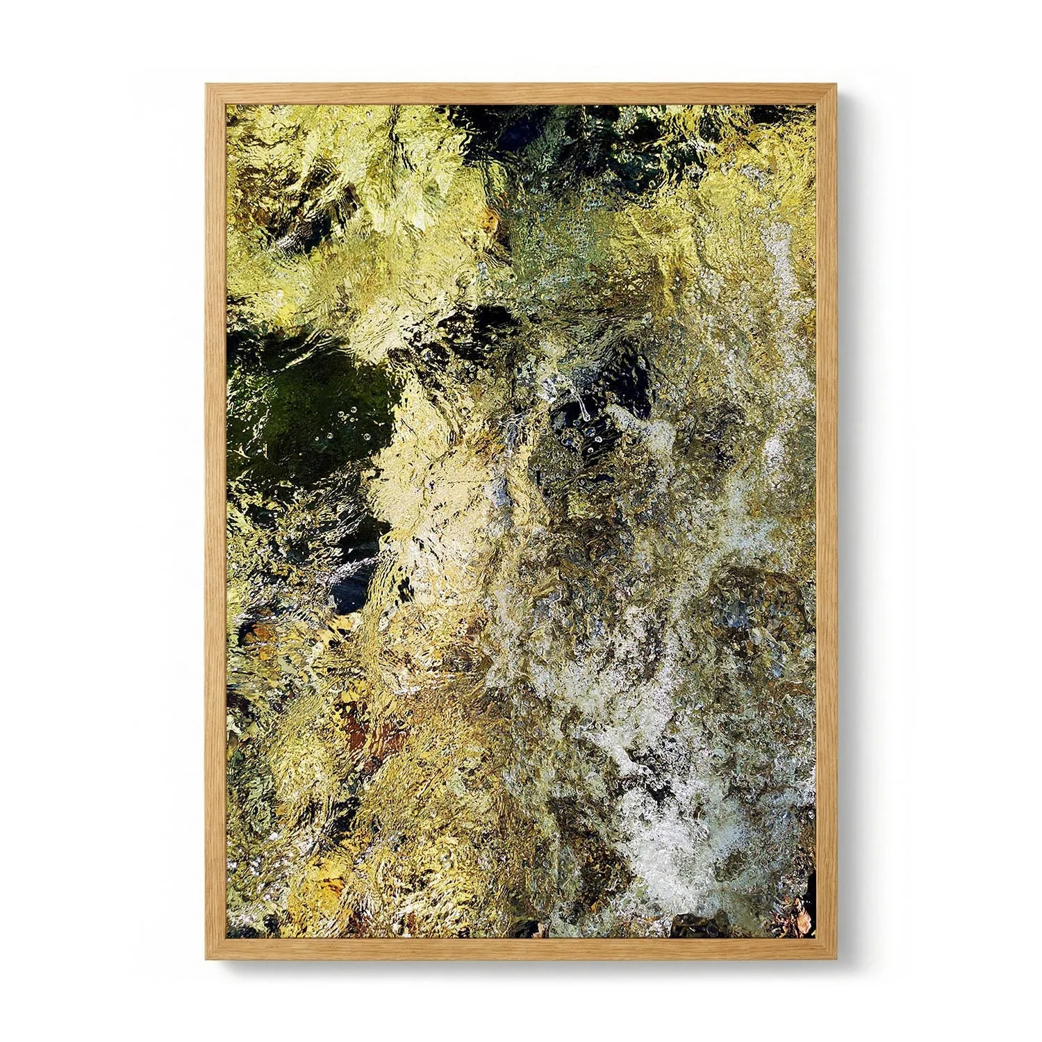 Golden River Flow by Angelo Cerantola