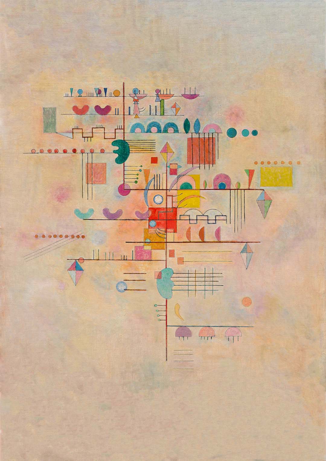 Graceful Ascent by Wassily Kandinsky - Image 8